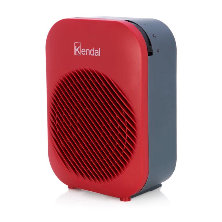 KENDAL Termoventilador Calefactor Electrico 2000W 3 Mod SUN-10 Red