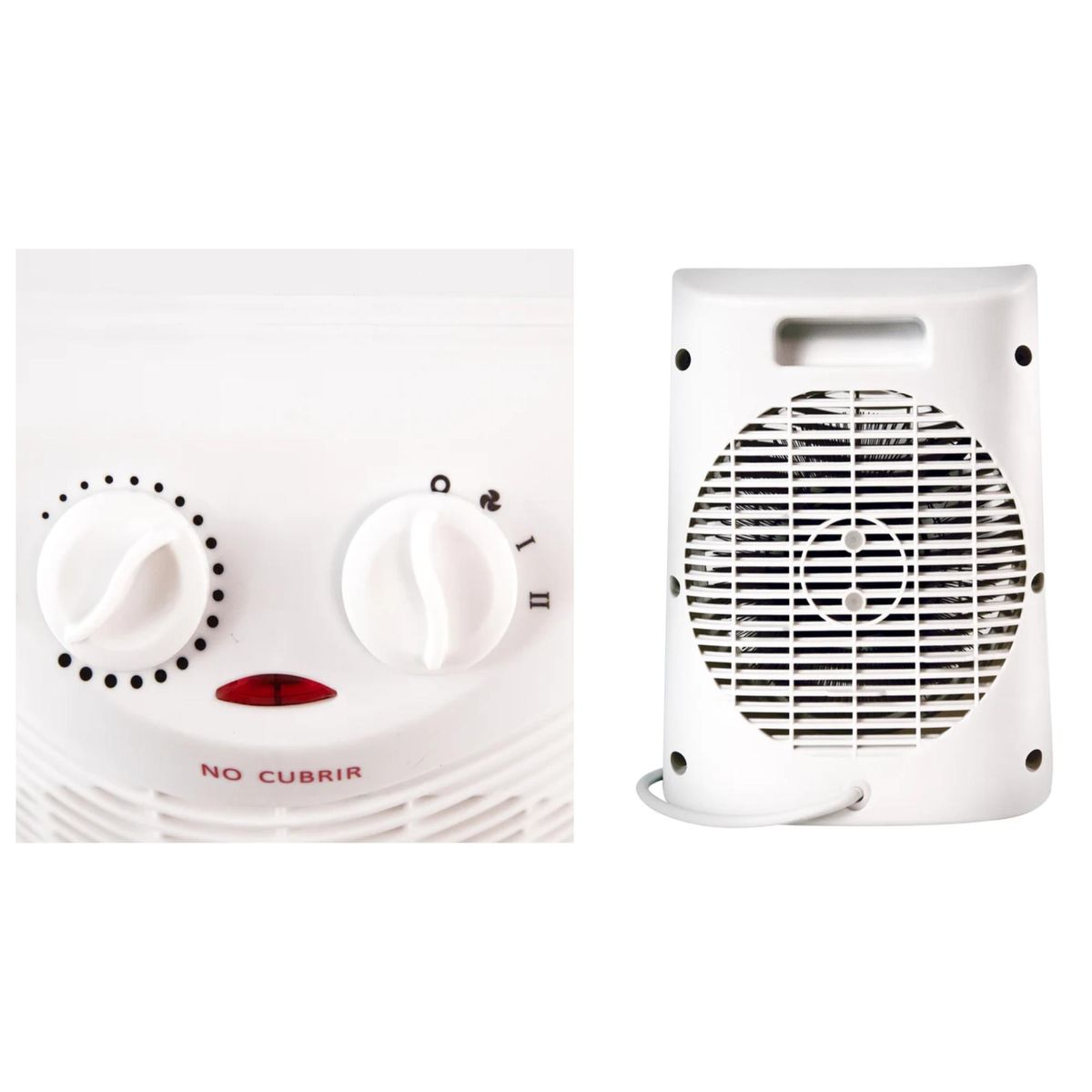 KENDAL - Termoventilador Calefactor Electrico 2000W 3 Mod FH107A-S Kendal