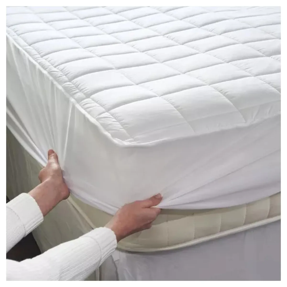 IMETEC - Calientacamas 2 Plazas Matrimonial 200x150cm Adapto Maxi Cotton