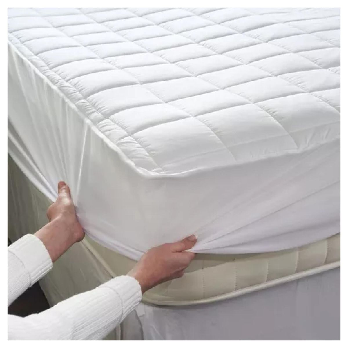 IMETEC - Calientacamas 2 Plazas Matrimonial 200x150cm Adapto Maxi Cotton