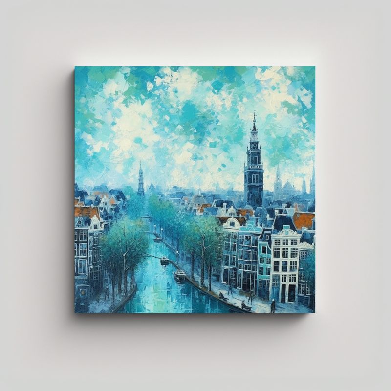 GENERICO - Pinturas Decorativas Natherian Amsterdam 90x90 Cm