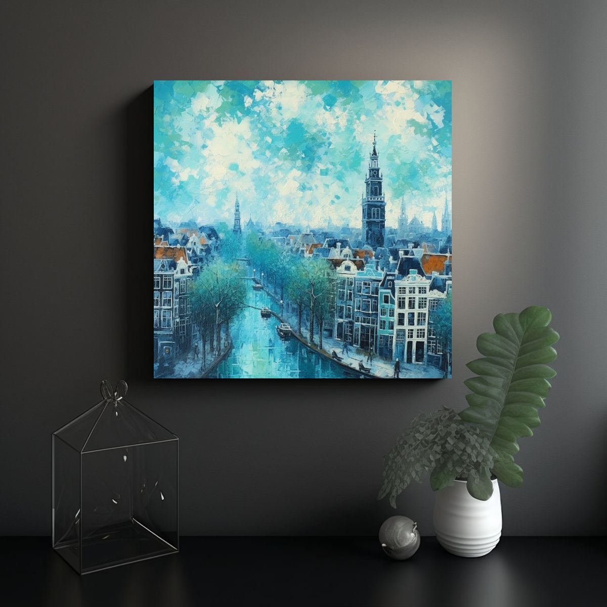 GENERICO - Pinturas Decorativas Natherian Amsterdam 80x80 Cm