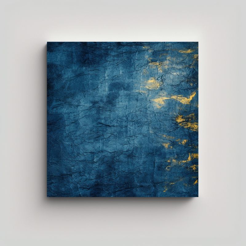 GENERICO - Fondo Abstracto Navy Blue Para Decoración Canva 90x90 Cm