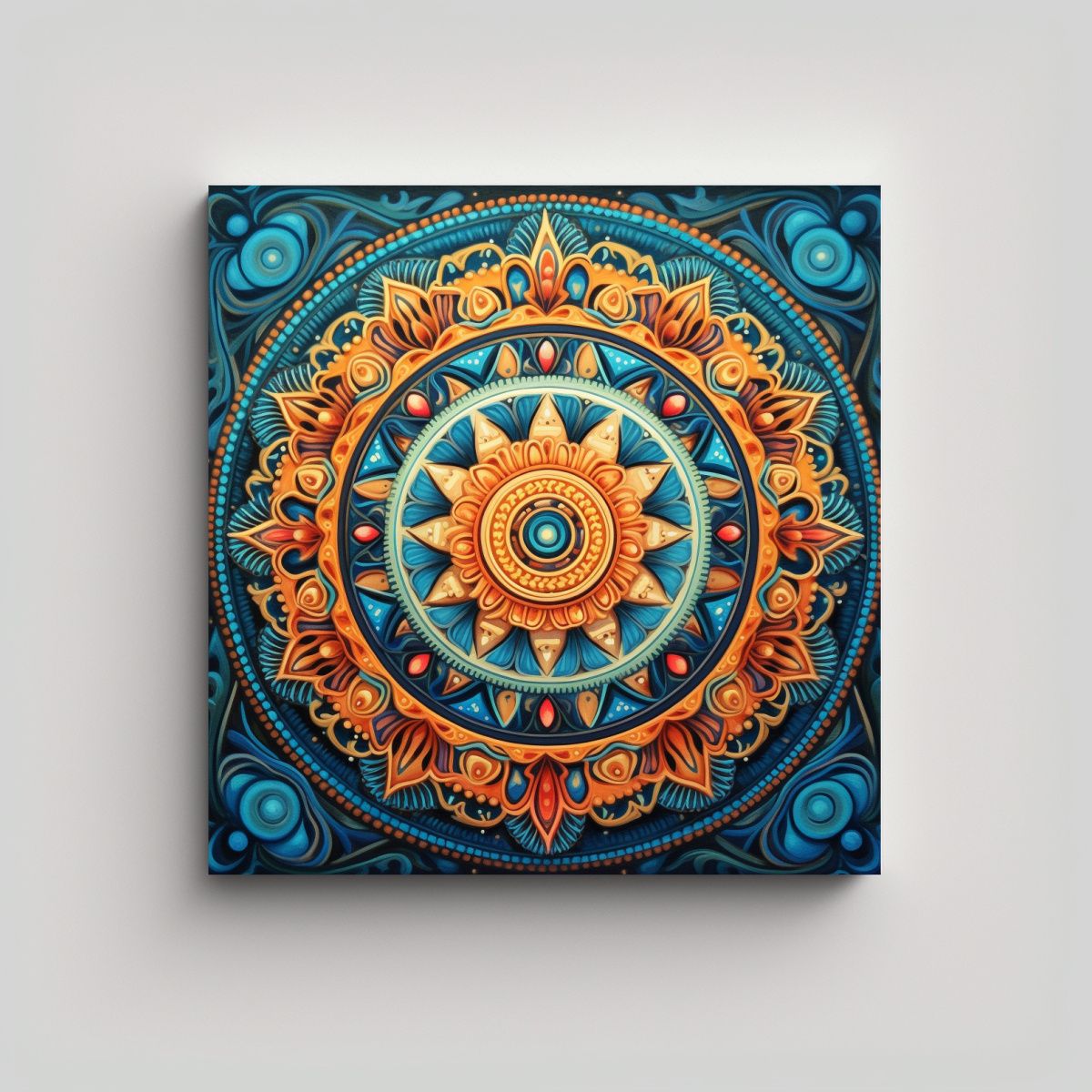 GENERICO - Pinturas Decorativas Mandala Elegantes Para Crear 80x80 Cm