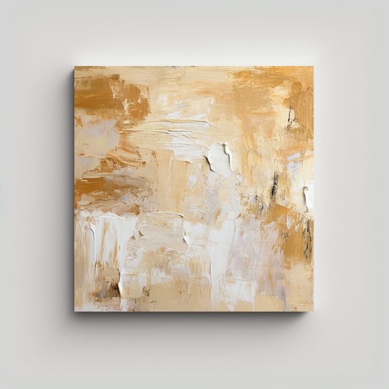 GENERICO - Lienzo Dibujo Abstracto Moderno Clásico En 80x80 Cm