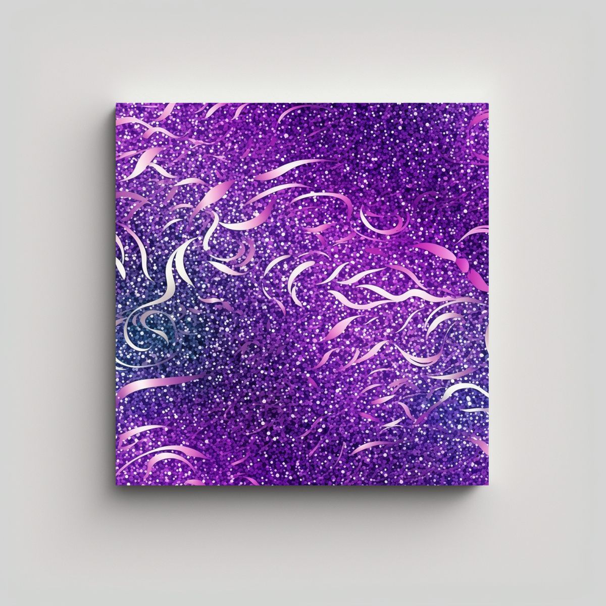 GENERICO - Cuadro Tema Mural Con Patrón De Brillo De Un 50x50 Cm