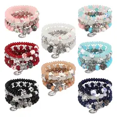 TIOZONEY - 8PCS Pulsera de estilo bohemio
