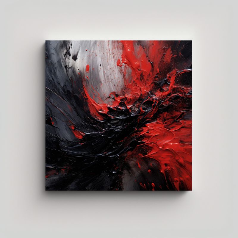 GENERICO - Pinturas Decorativas Abstractas De Arte 70x70 Cm