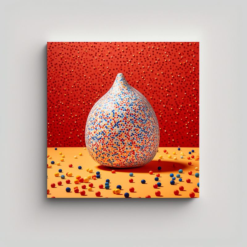 GENERICO - Cuadro Fotografía Decorativa Cerámica 60x60 Cm