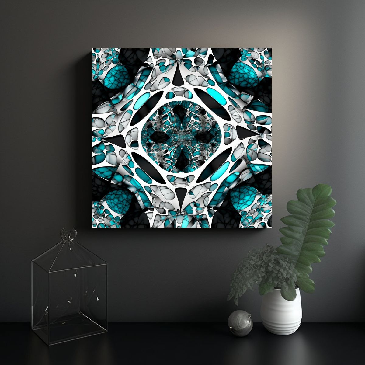 GENERICO - Arte Fotografía Comedor Capas De Celulosa Y 90x90 Cm