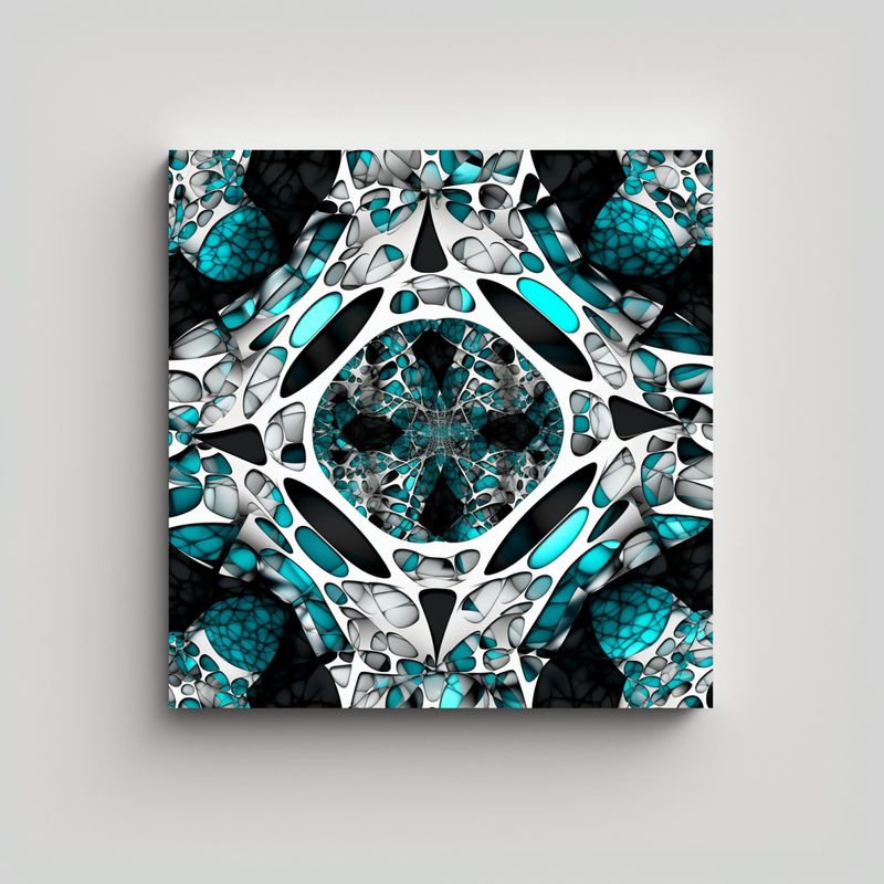 GENERICO - Arte Fotografía Comedor Capas De Celulosa Y 80x80 Cm