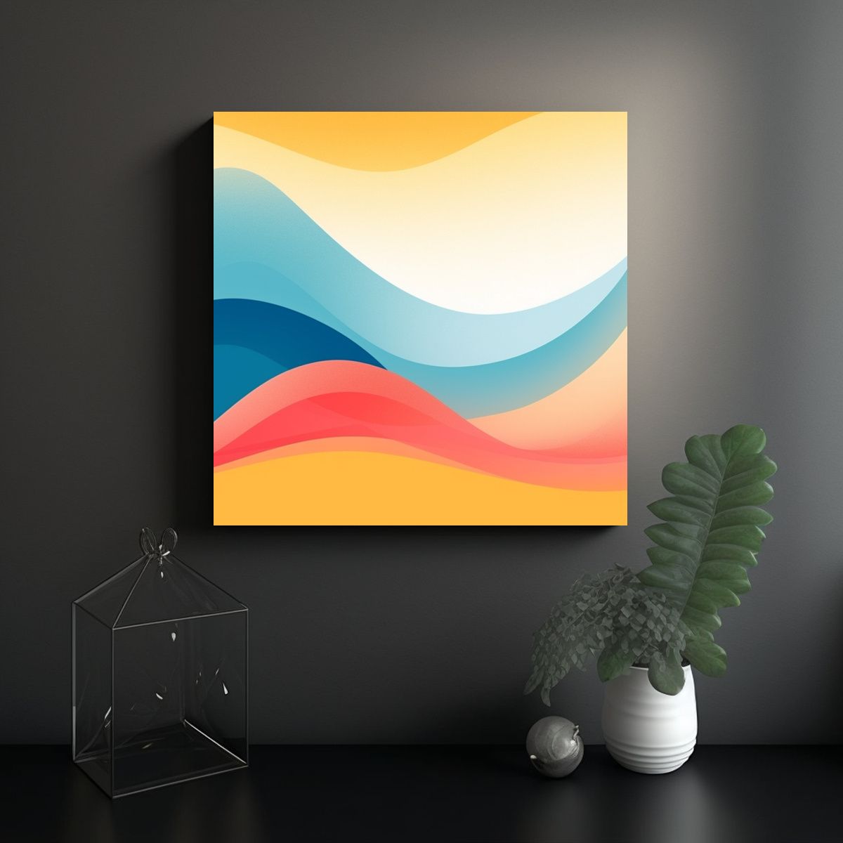 GENERICO - Diseño Clásico De Gradación De Expresión Con 90x90 Cm