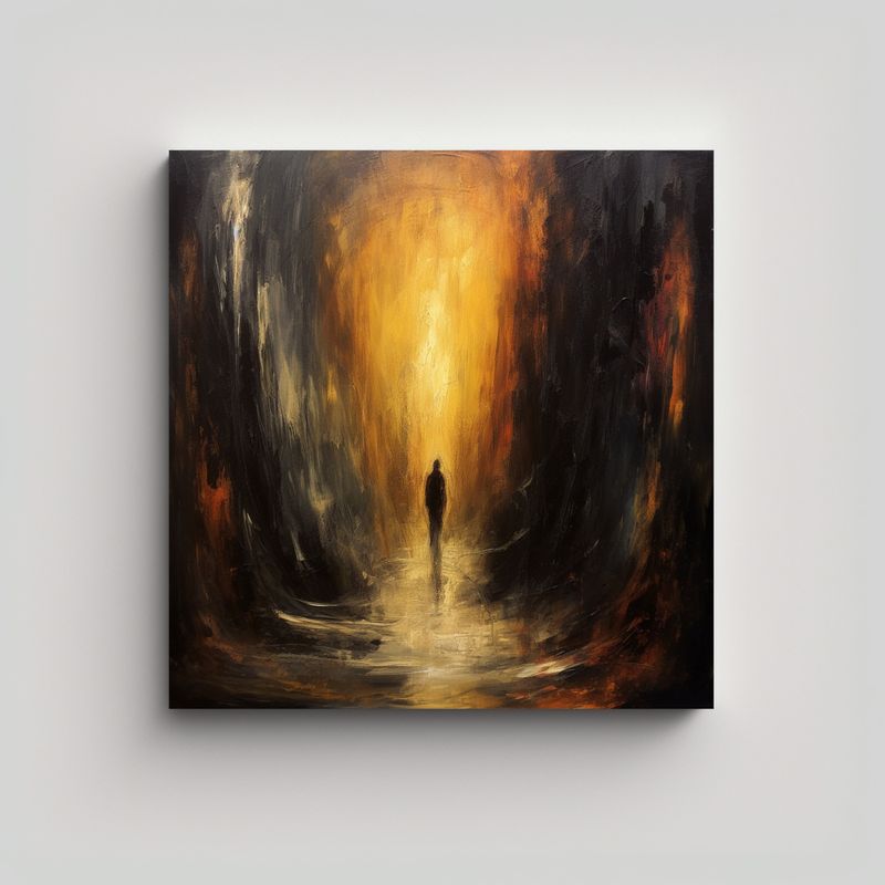 GENERICO - Pinturas Innovadoras De Lienzo Para Alma 60x60 Cm