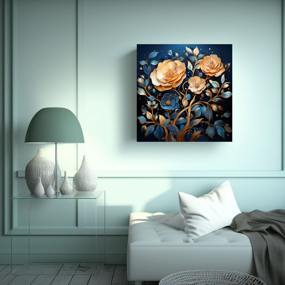GENERICO - Pintura De Pared Hermoso Árbol De Eucalipto En 90x90 Cm