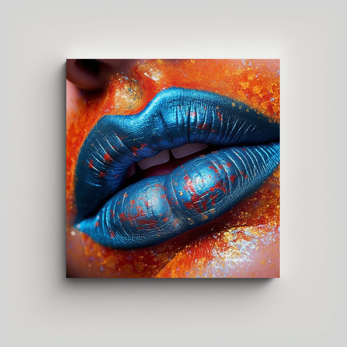 GENERICO - Cuadro En Bastidor Impreso Poder Suiswap Muy 50x50 Cm