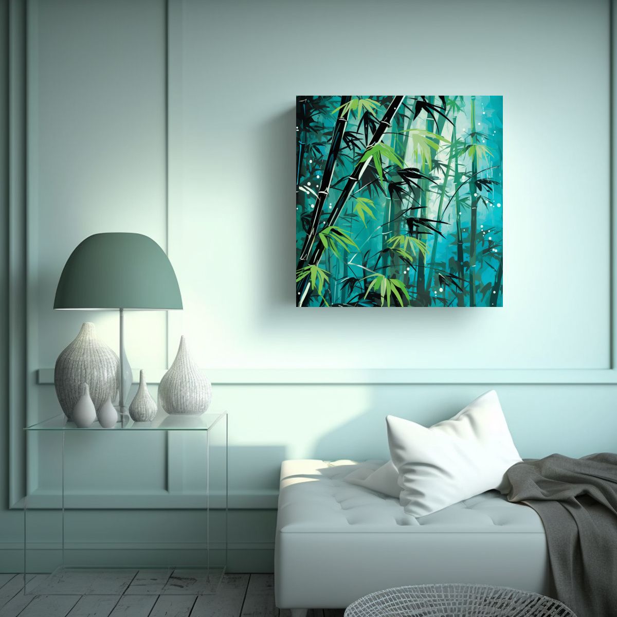 GENERICO - Cuadro De Decoración Temática De Plantas De 70x70 Cm