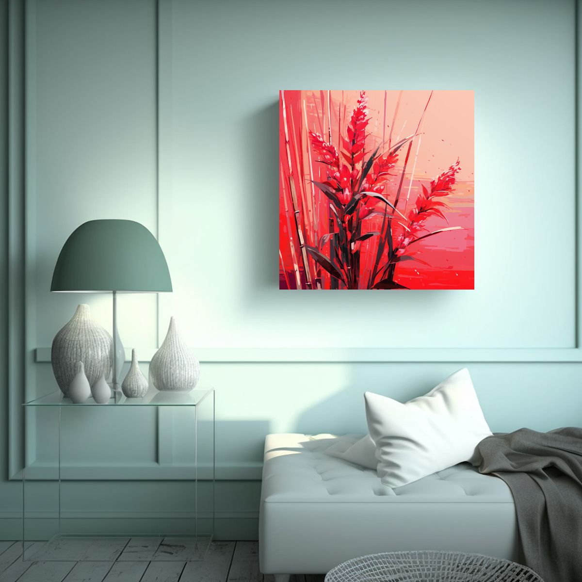 GENERICO - Pinturas Decorativas Calidos Belleza De Canva En 50x50 Cm
