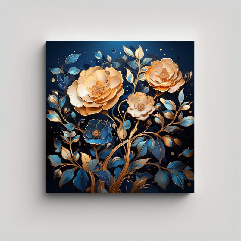 GENERICO - Pintura De Pared Hermoso Árbol De Eucalipto En 50x50 Cm