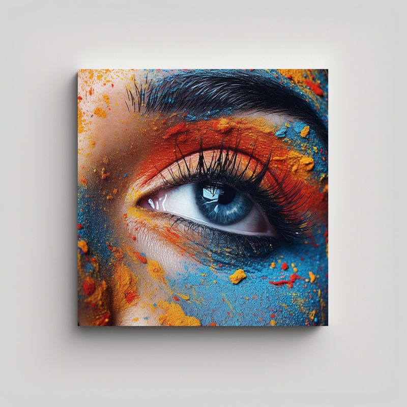 GENERICO - Cuadros Decorativos Con Efecto De Luz En 60x60 Cm