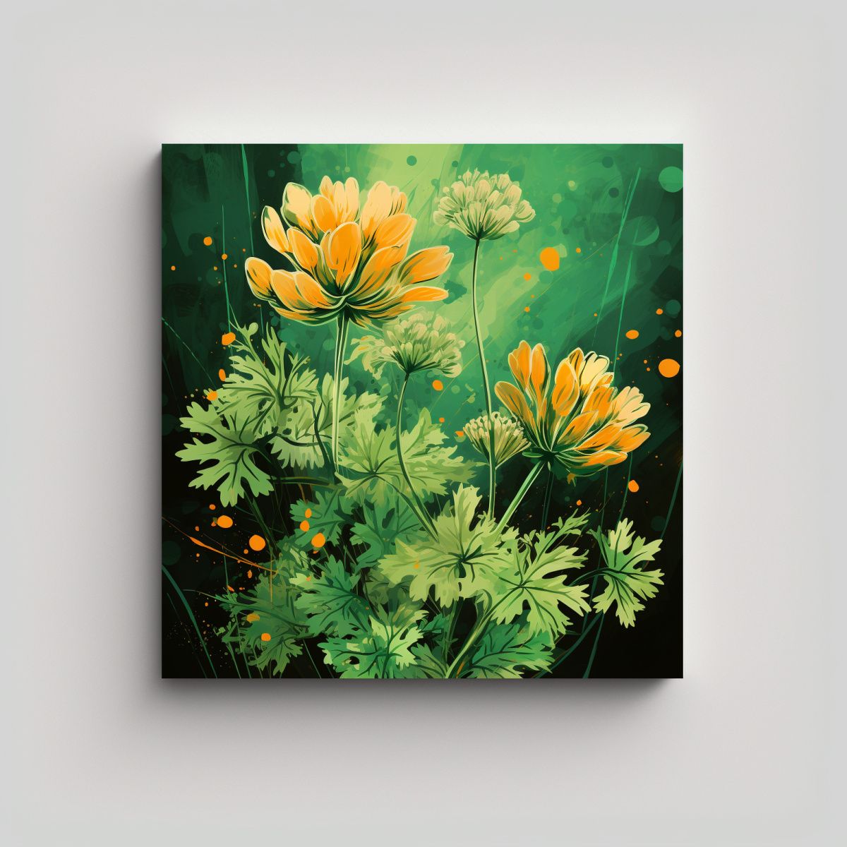 GENERICO - Pinturas Decorativas De Naturaleza Viva En Color 70x70 Cm
