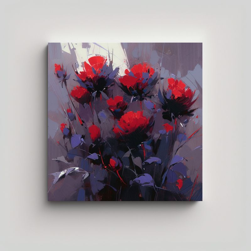 GENERICO - Tela En Bastidor Cuadrado Mágico Pintura De 70x70 Cm