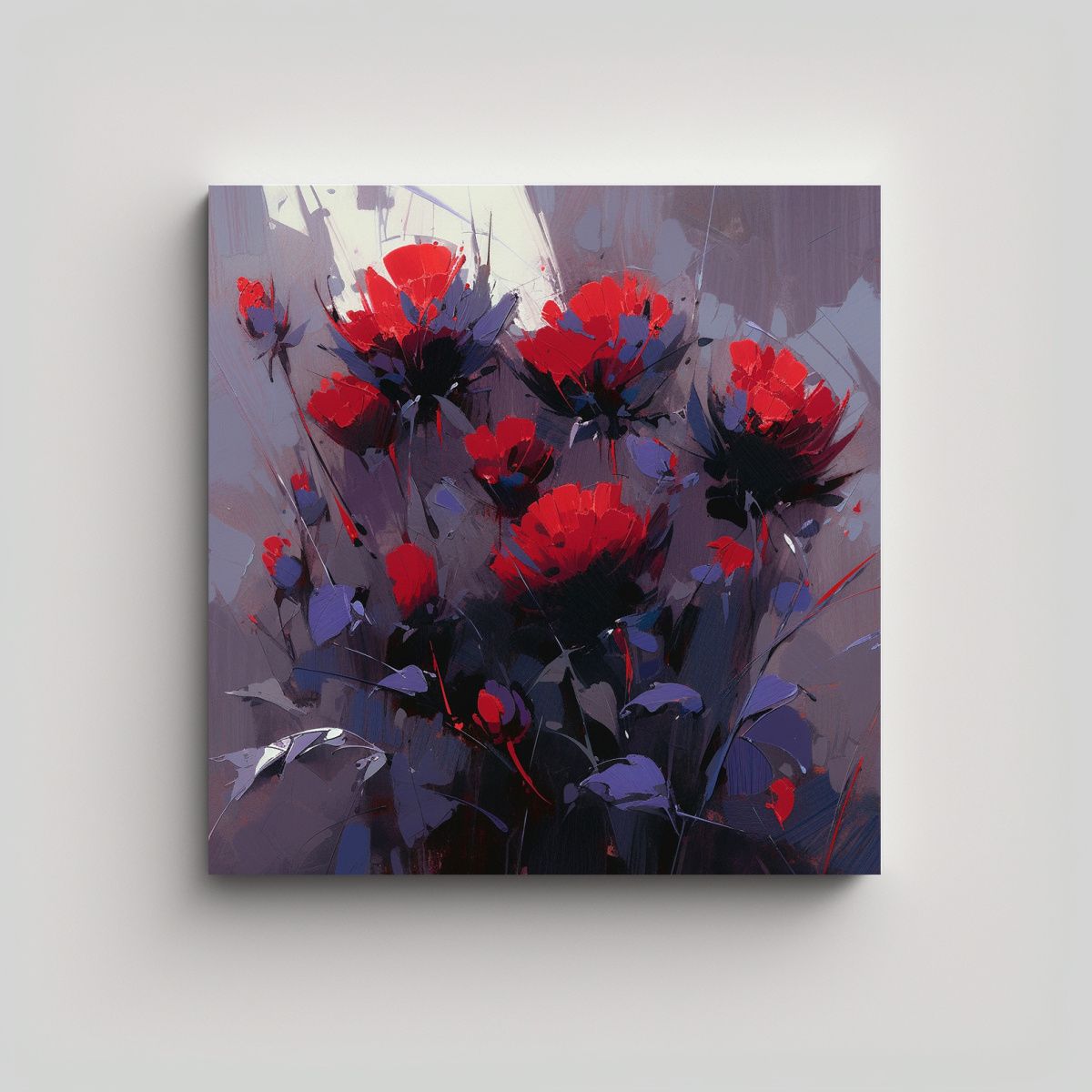 GENERICO - Tela En Bastidor Cuadrado Mágico Pintura De 50x50 Cm