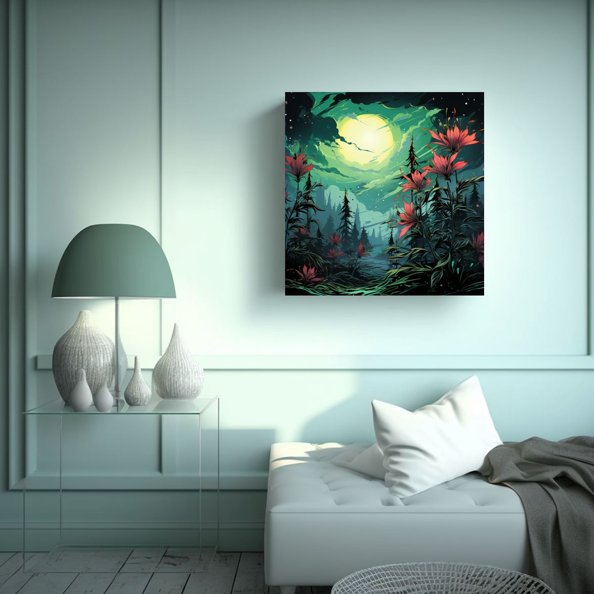 GENERICO - Pinturas Decorativas De Arte Tonos Con 80x80 Cm