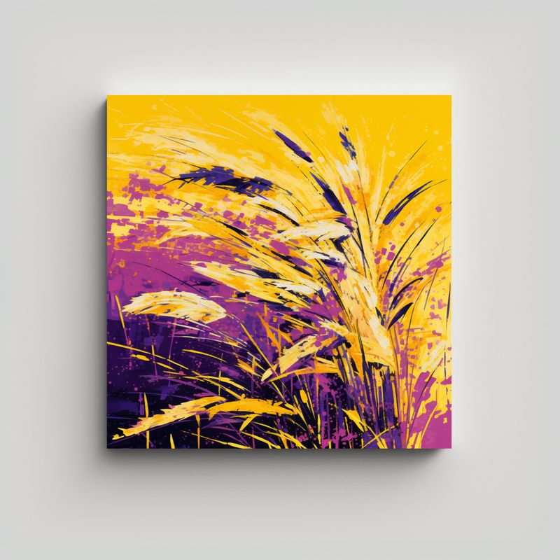 GENERICO - Pintura Decorativa De Esquema De Concepto De 90x90 Cm