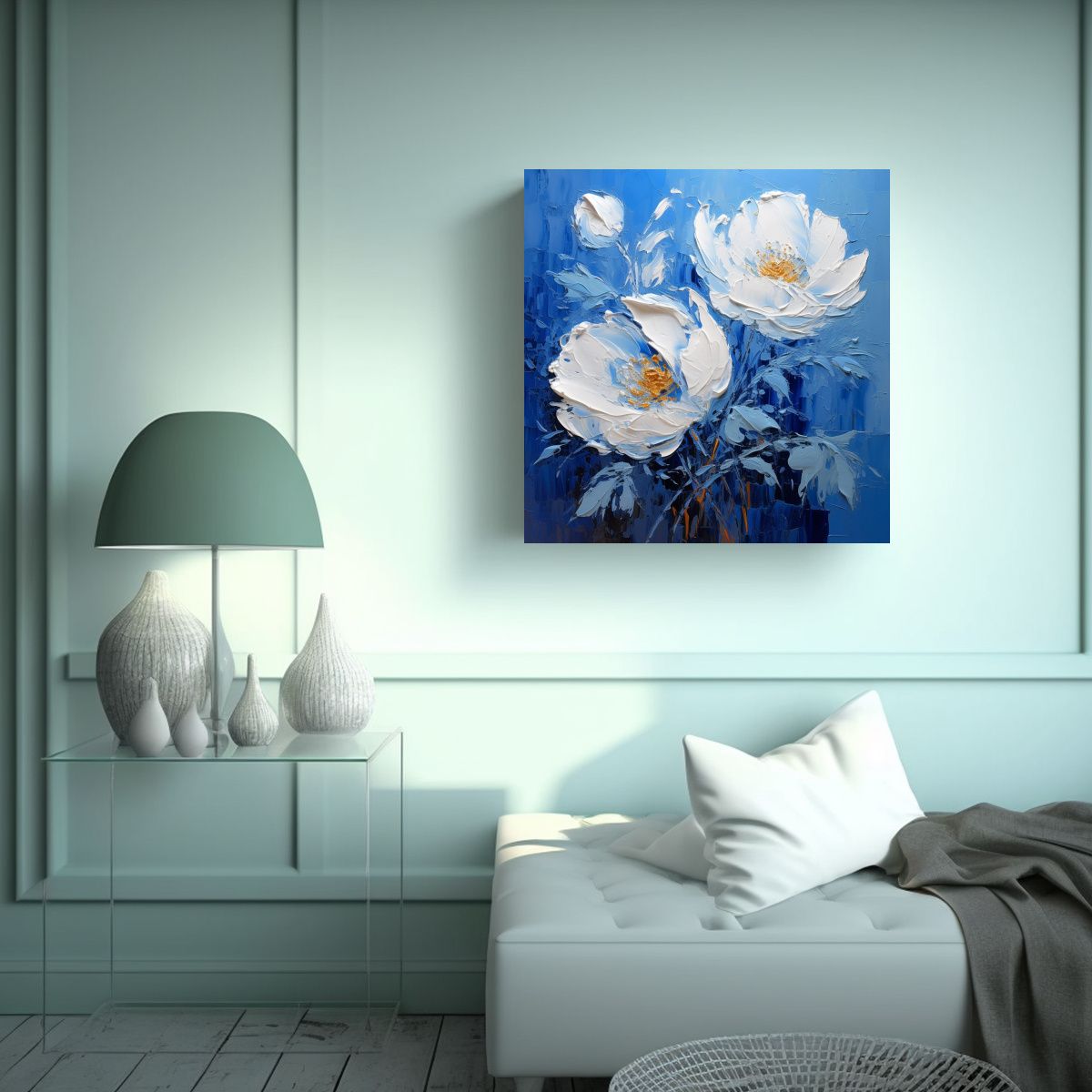 GENERICO - Pintura En Lienzo Estilo Arte Colores 70x70 Cm