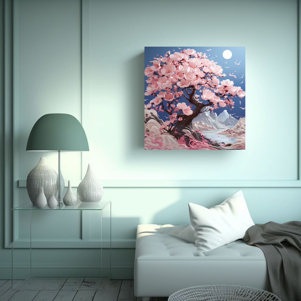 GENERICO - Pinturas Decorativas De Lienzo Sublimado Con 80x80 Cm