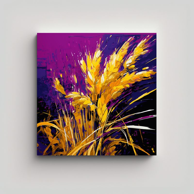 GENERICO - Pinturas Decorativas De Arte Forma Para Sala 60x60 Cm