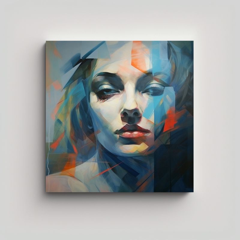 GENERICO - Lienzo Abstracto Mujer Moda Tara Matisse Alegría 60x60 Cm