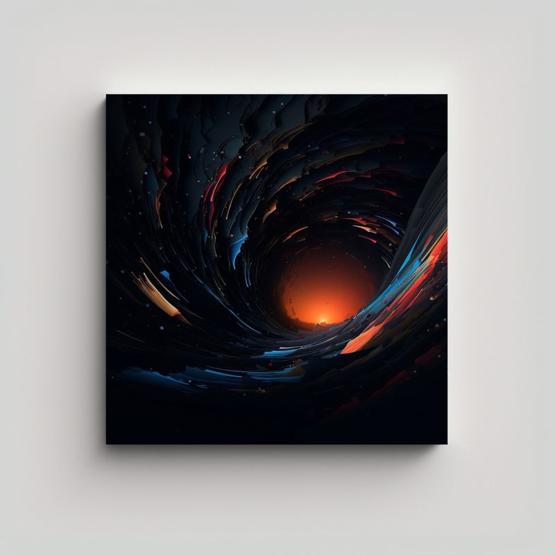 GENERICO - Arte De Pared Abstracto Para Google Chrome En 90x90 Cm