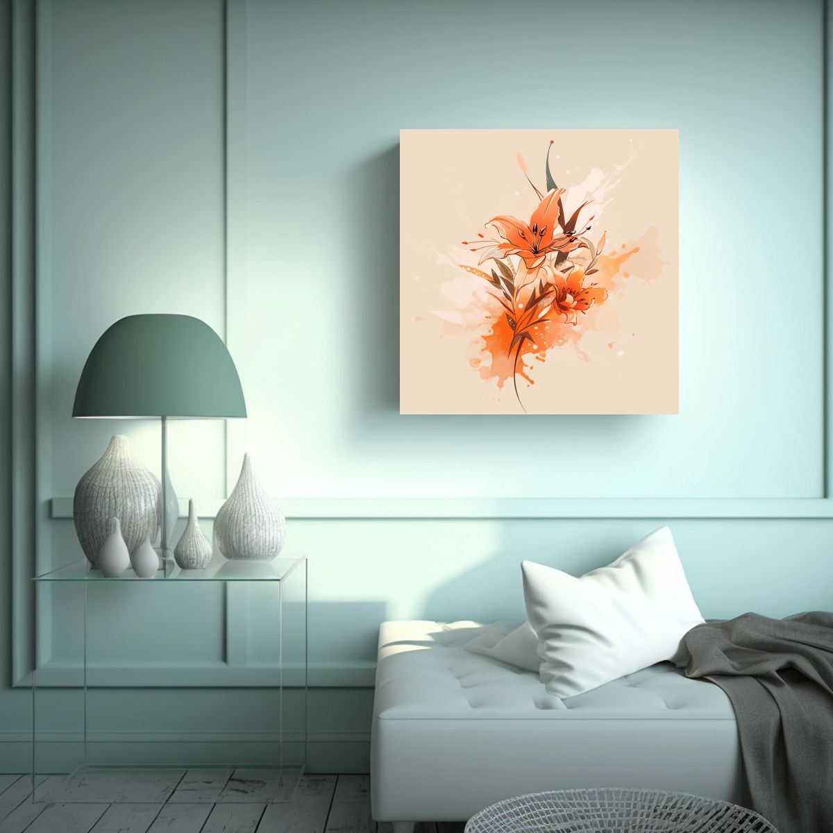 GENERICO - Pinturas Decorativas De Arte Abstracto 90x90 Cm