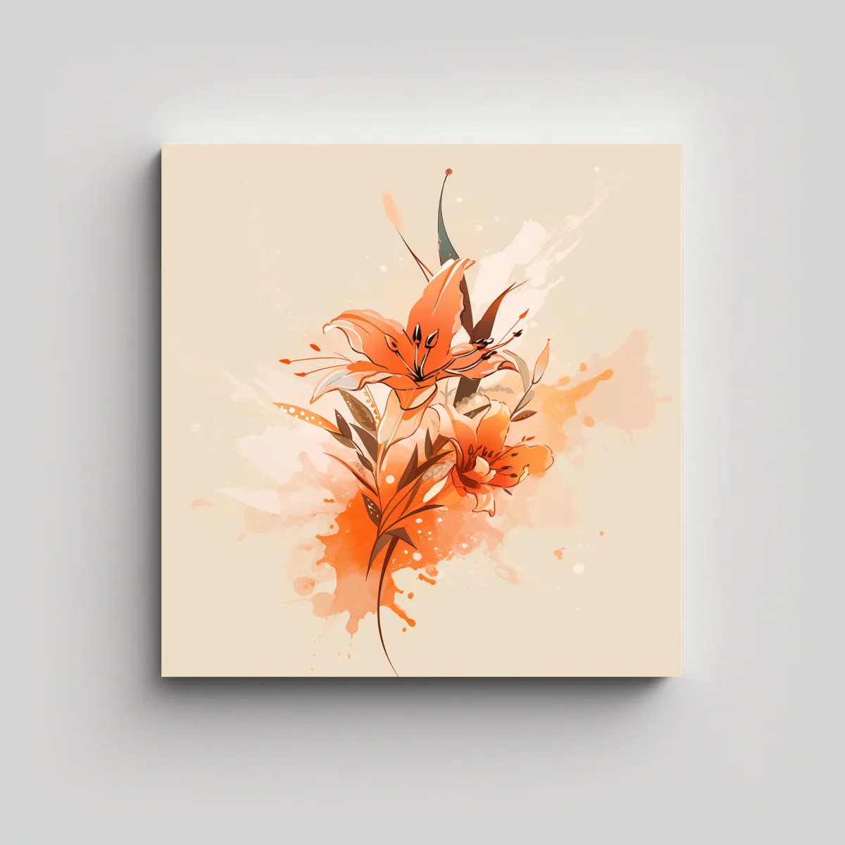 GENERICO - Pinturas Decorativas De Arte Abstracto 50x50 Cm