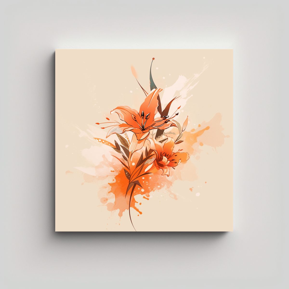 GENERICO - Pinturas Decorativas De Arte Abstracto 50x50 Cm