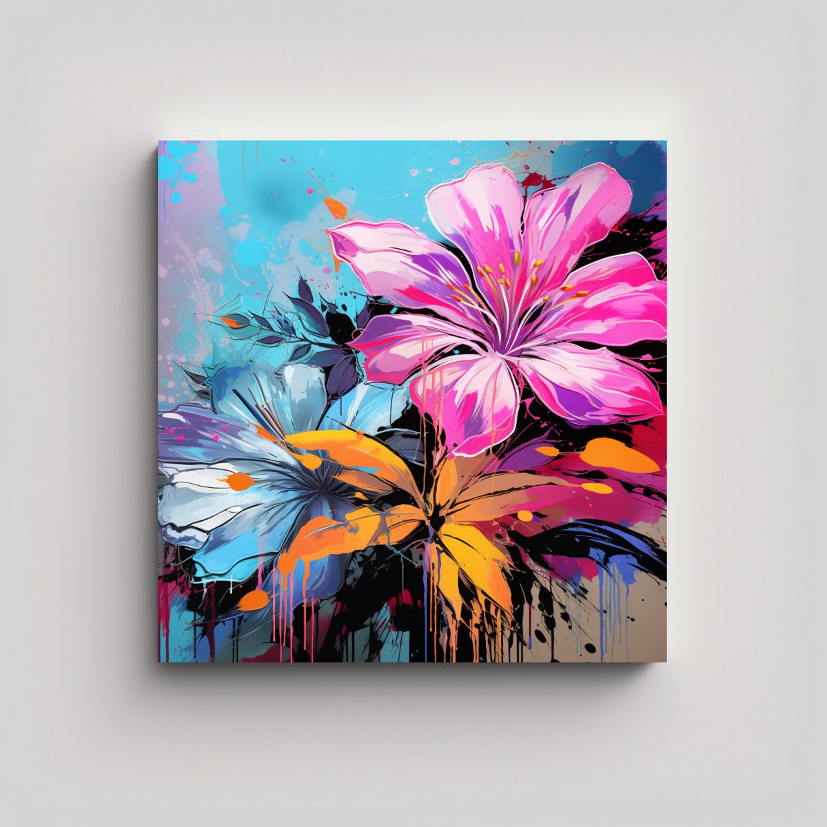 GENERICO - Pinturas Decorativas De Estilo Moderno Con 80x80 Cm