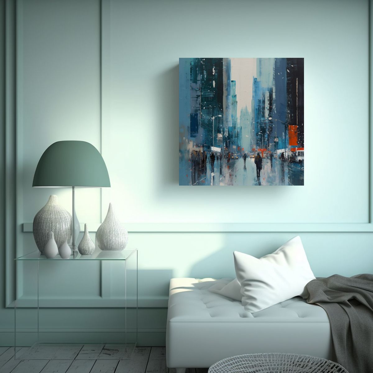 GENERICO - Pinturas Decorativas Impresionantes Que Capturan 80x80 Cm