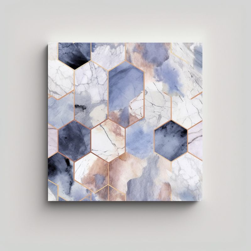 GENERICO - Pinturas Decorativas De Mármol Abstracto 60x60 Cm