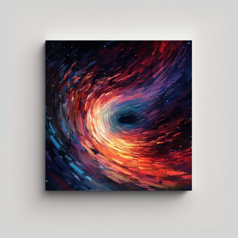 GENERICO - Cuadro Abstracto Decorativo Id466835 Para Adornar 70x70 Cm