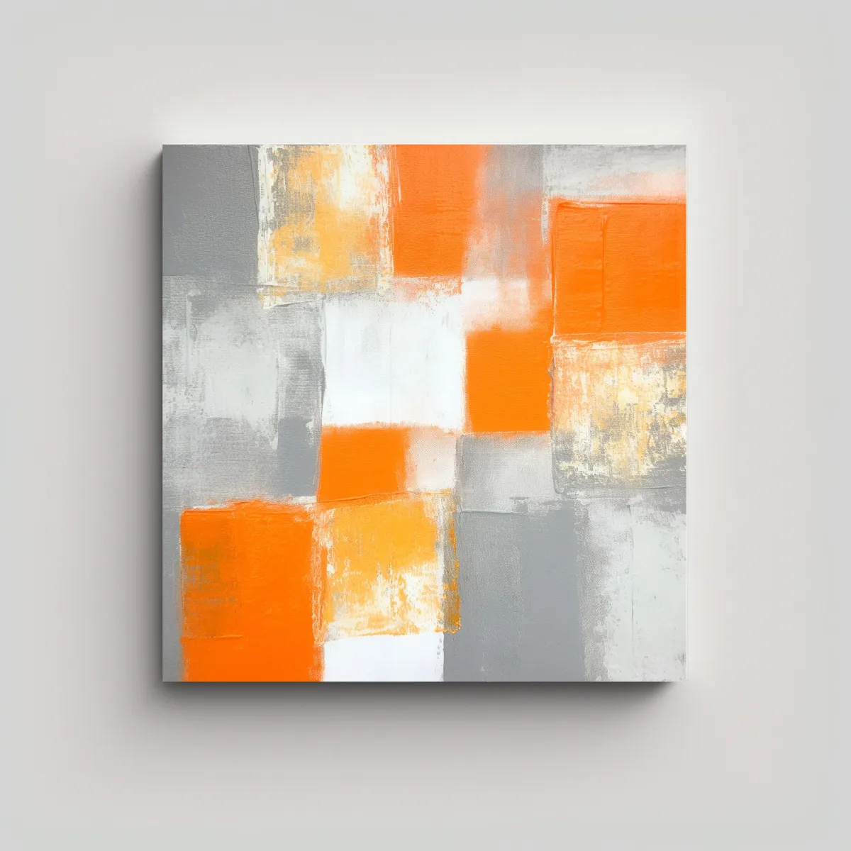 GENERICO - Pintura Decorativa Estilo Vintage Con Efecto 80x80 Cm