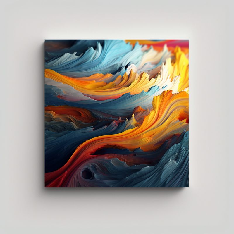 GENERICO - Cuadro Polémico De Alta Calidad Arte De Pared 90x90 Cm