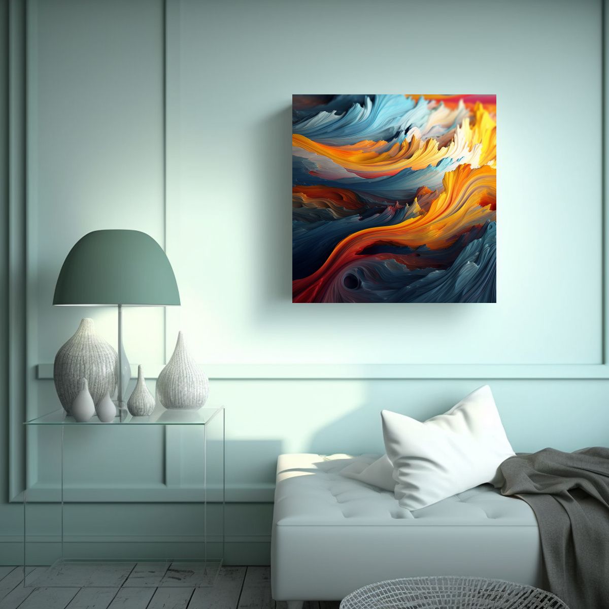 GENERICO - Cuadro Polémico De Alta Calidad Arte De Pared 90x90 Cm