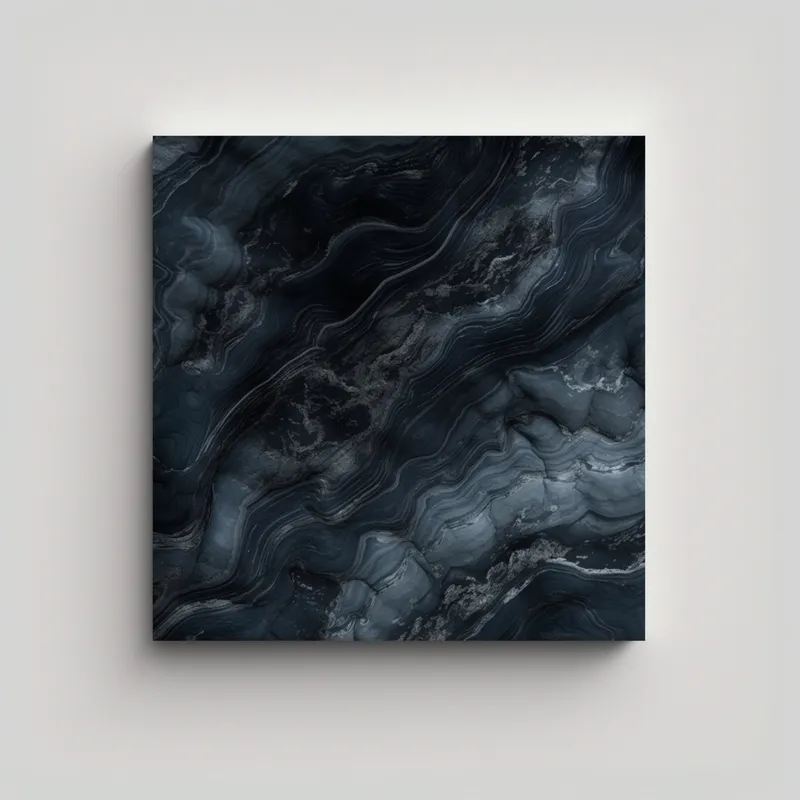 GENERICO - Composición Impreso Estética Fondo De Mármol 70x70 Cm