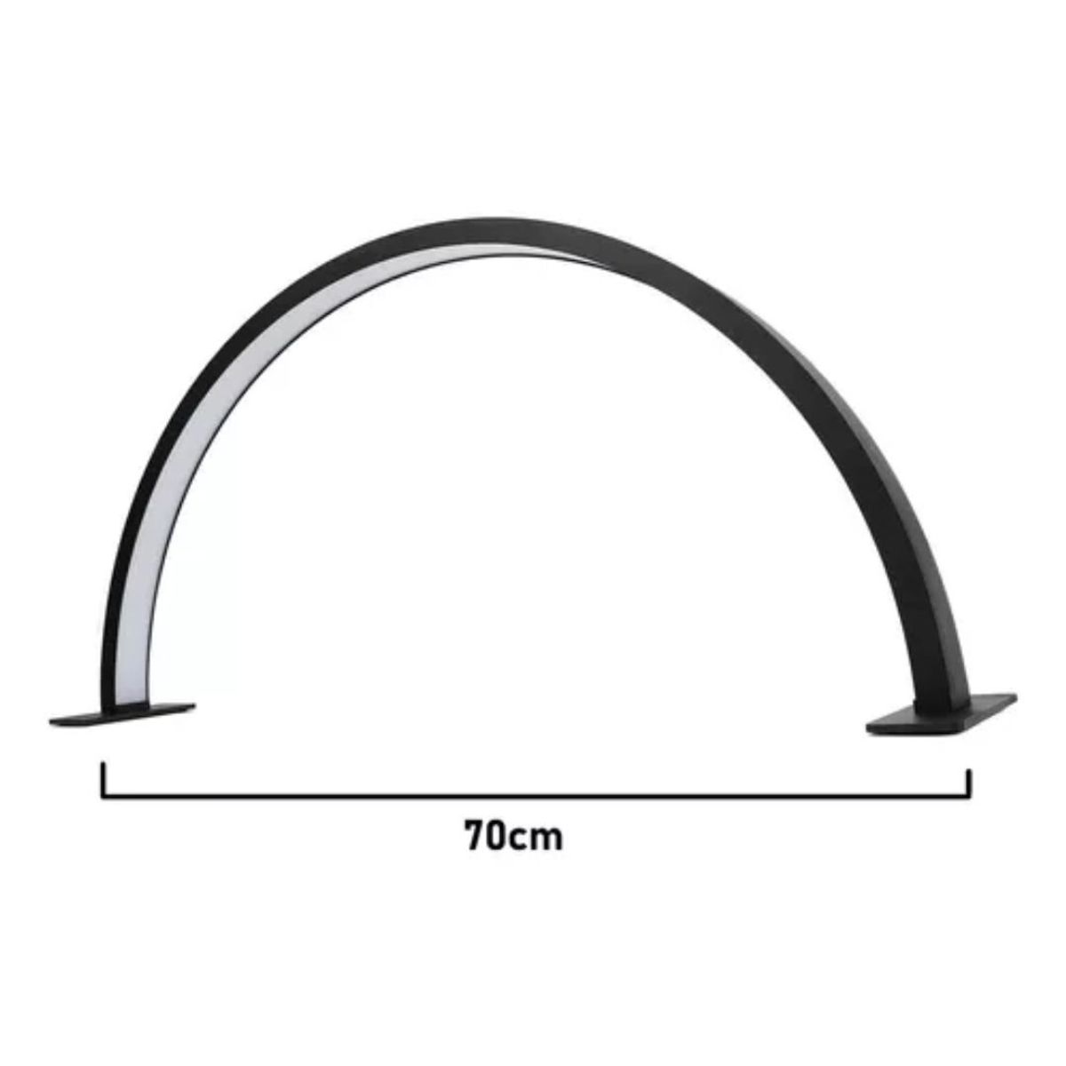 GENERICO - Lampara Led Media Luna Estetica Para Pestañas Uñas Belleza B