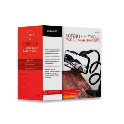 Imagen 2 del producto SOPORTE PORTA CELULAR LARGO FLEXIBLE NEGRO