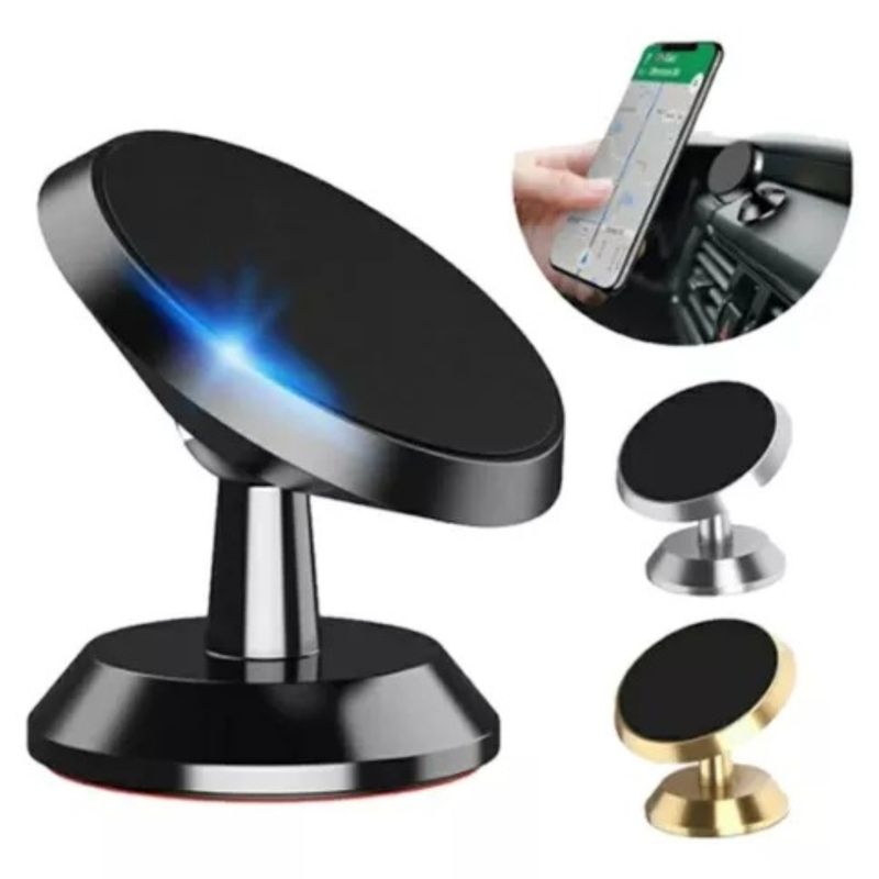 GENERICO - SOPORTE DE CELULAR PARA AUTO MAGNETICO