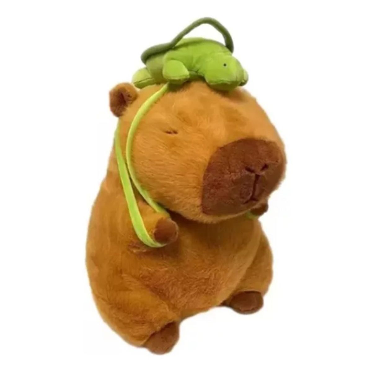 GIOIO - Peluche Capibara 28cm Suave Cinta Verde Regalo Infantil