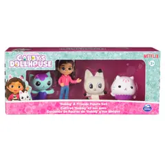 LA CASA DE GABBY - Pack 4 Mini Figuras De La Casa De muñecas De Gabby