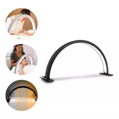 GENERICO - Lampara Led Iluminacion Manicure Media Luna Mesa Escritorio
